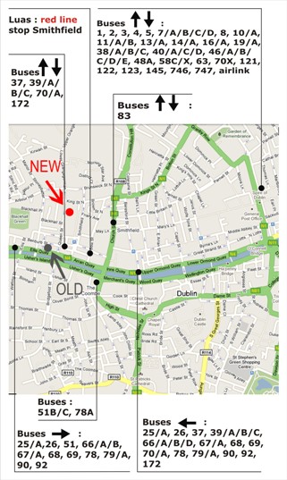 Polska Przychodnia Rodzinna Family Health Care w Dublinie - mapa dojazdu